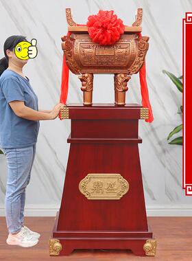 鼎摆件公司工厂办公室酒店乔迁开业上市庆典前台大堂落地装饰鼎