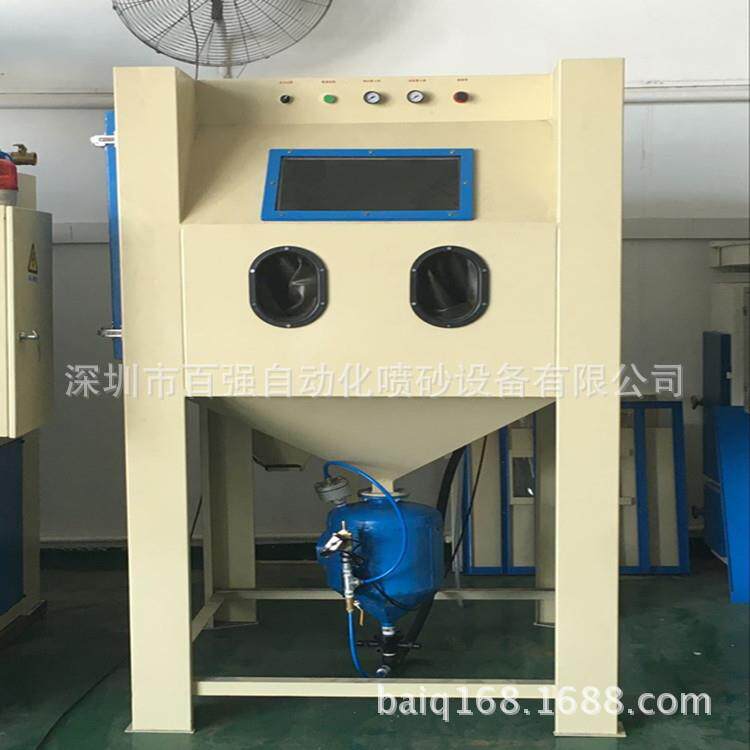佛山顺德瓷砖背景墙雕刻高压环保喷砂机大理石高压手动喷砂机