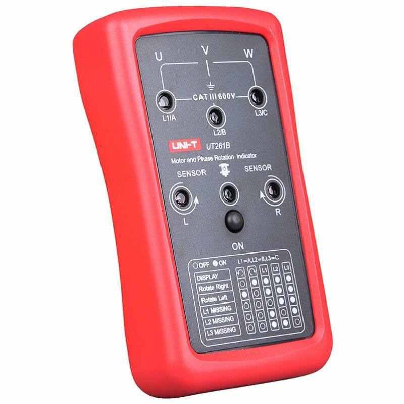 优利德UTd261B相序及马达转向仪检相器相位表UT261A