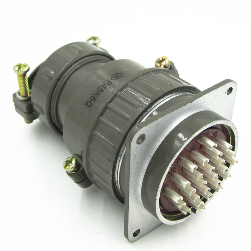 HAOGNCN P48 26芯 航空插头插座 圆形连接器 P48K6Q