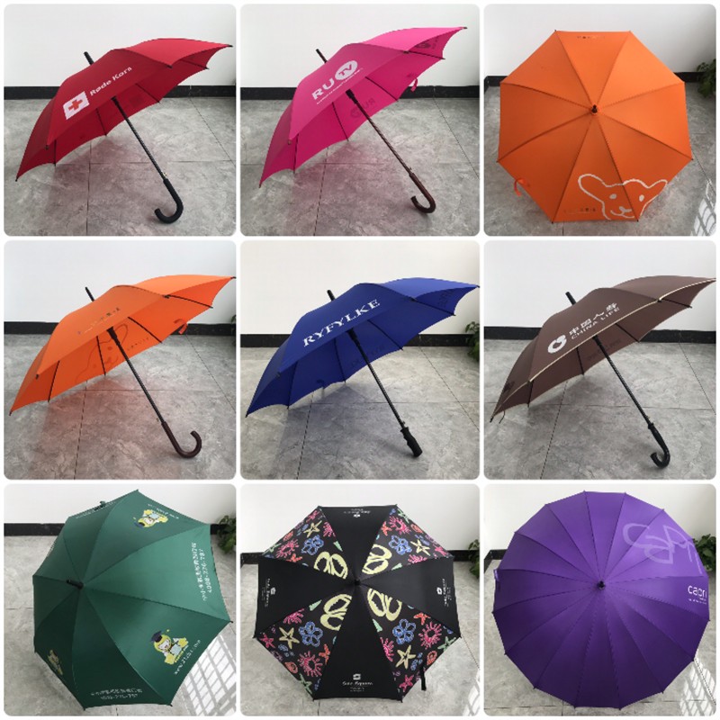 雨伞定制logol广告伞印字做图案自动男大号直柄黑胶企业酒店礼品