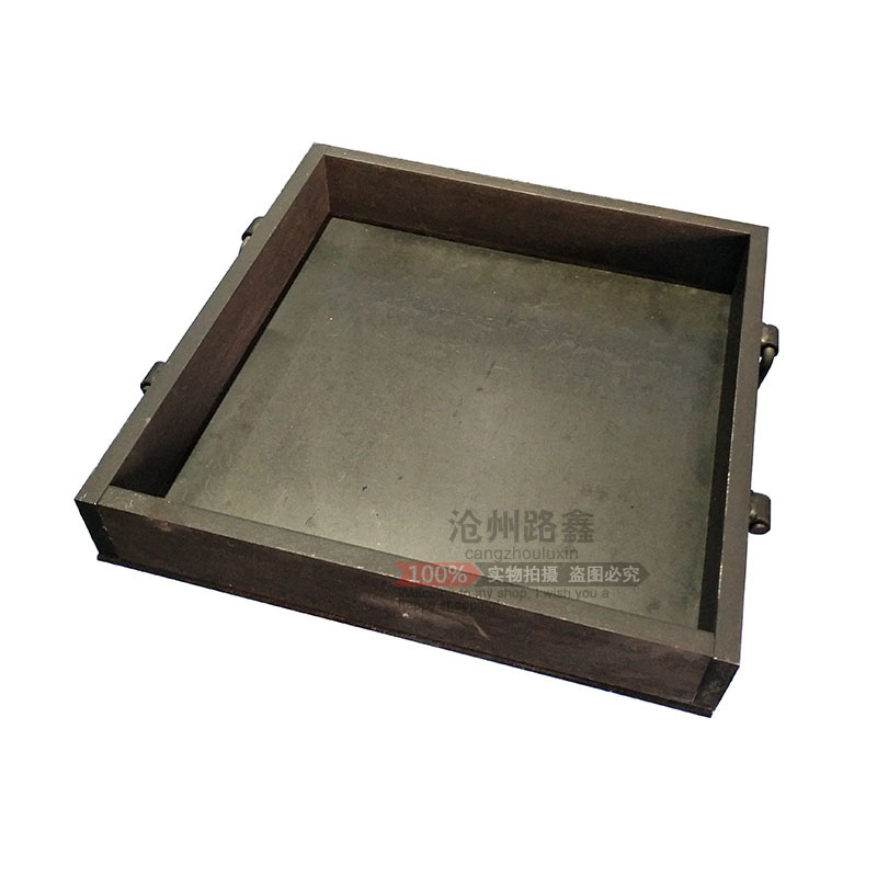 现货速发00*00*100沥青车辙B试模混合料成型金属全钢试验模具压力