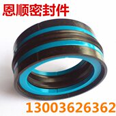 224 宝色霞板TPM油缸活塞杆DAS5件组合油封密封圈KDAS 254 53.8