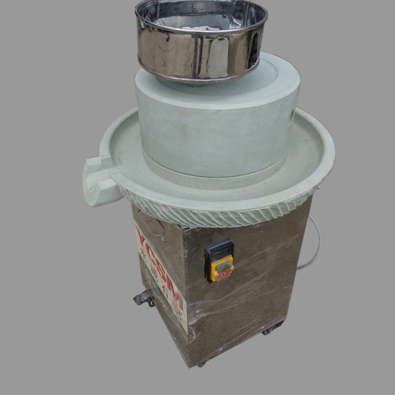 粮食深加工石磨机家用豆子磨浆机C小型电动石磨黄豆磨浆机厂家优