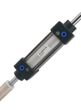 气动大推力可调节行程气缸SCJ63 80 SCJ100X25 50 125 150-25-50S