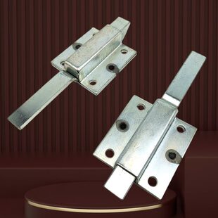 撞击式插销锁自动关门明插销锁弹簧伸缩联动工业门锁同爱姆卡1053