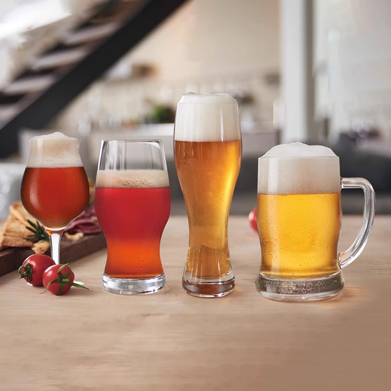 TAVERNA系列德国t进口超大啤酒杯水晶玻璃杯轻奢高档送礼