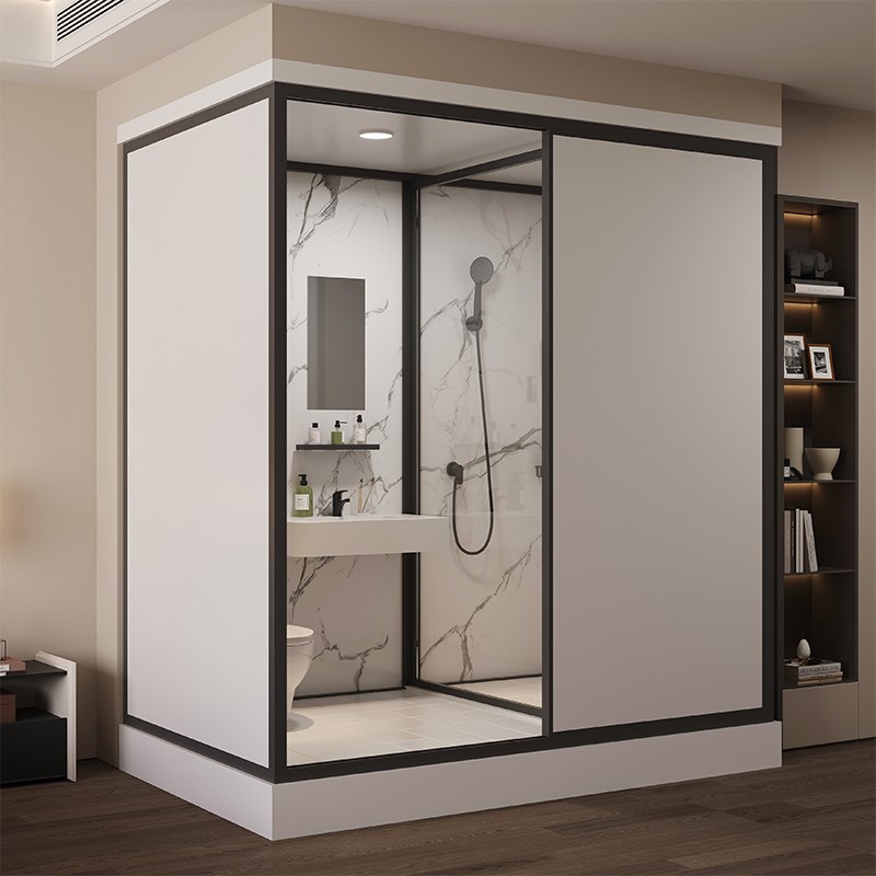 整体淋浴房卫生间家用一体式洗澡房干湿分离酒店浴室农Z村老人厕