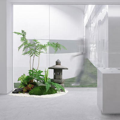 仿真绿植植物造景酒店样板房橱窗楼梯角落造景景观假植物室内摆件