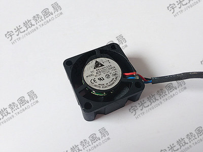 原装台达2.5cm2510 12V0.12A AFB02512HHA大风量散热风扇测速