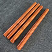 红木大鼓鼓锤鼓槌鼓棒檀木木质实木大鼓锤一对耐用乐器鼓槌棒短棍