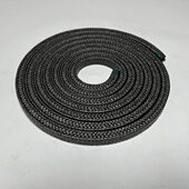 GFO盘根黑四氟腐蚀填料石墨填充PTFE盘根高速旋转泵用Sterk S520