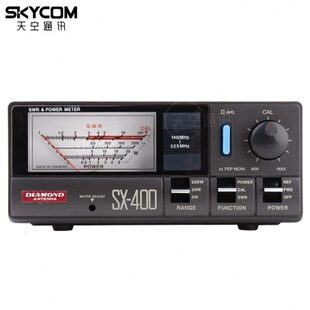 钻石 SX-400 驻波表功率计 UV双段 SWR功率表