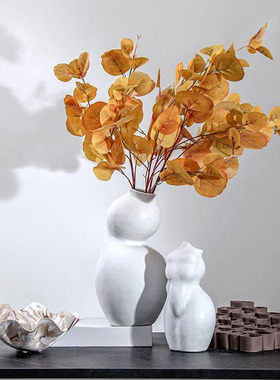 简约现代创意陶瓷花器摆件样板A间售楼处客厅酒店展示厅软装摆放