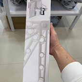 可折叠室内外晾衣杆 晒衣架 天上野阳台伸缩晾衣架 窗外户外推拉式