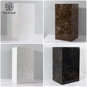 可定制大理石底座雕塑基地艺术品展示架样板间售楼处酒店摆件定做