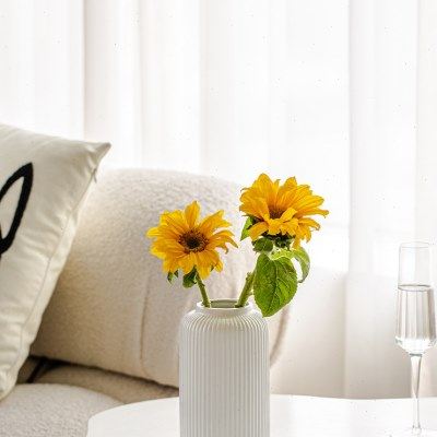 花瓶摆件客厅插花陶瓷北欧白色高级感简约网红装饰干花鲜花玫瑰大,家居饰品,花瓶,淘宝优惠券,粉丝福利购,淘宝优惠卷