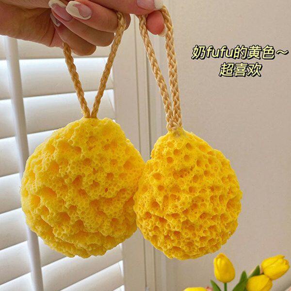 蜂窝沐浴球洗澡超柔软浴球女搓澡海绵浴花球起泡不散儿童可爱浴花