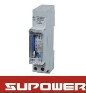 24小时机械式定时器 带电池时间开关SUL180a 220V