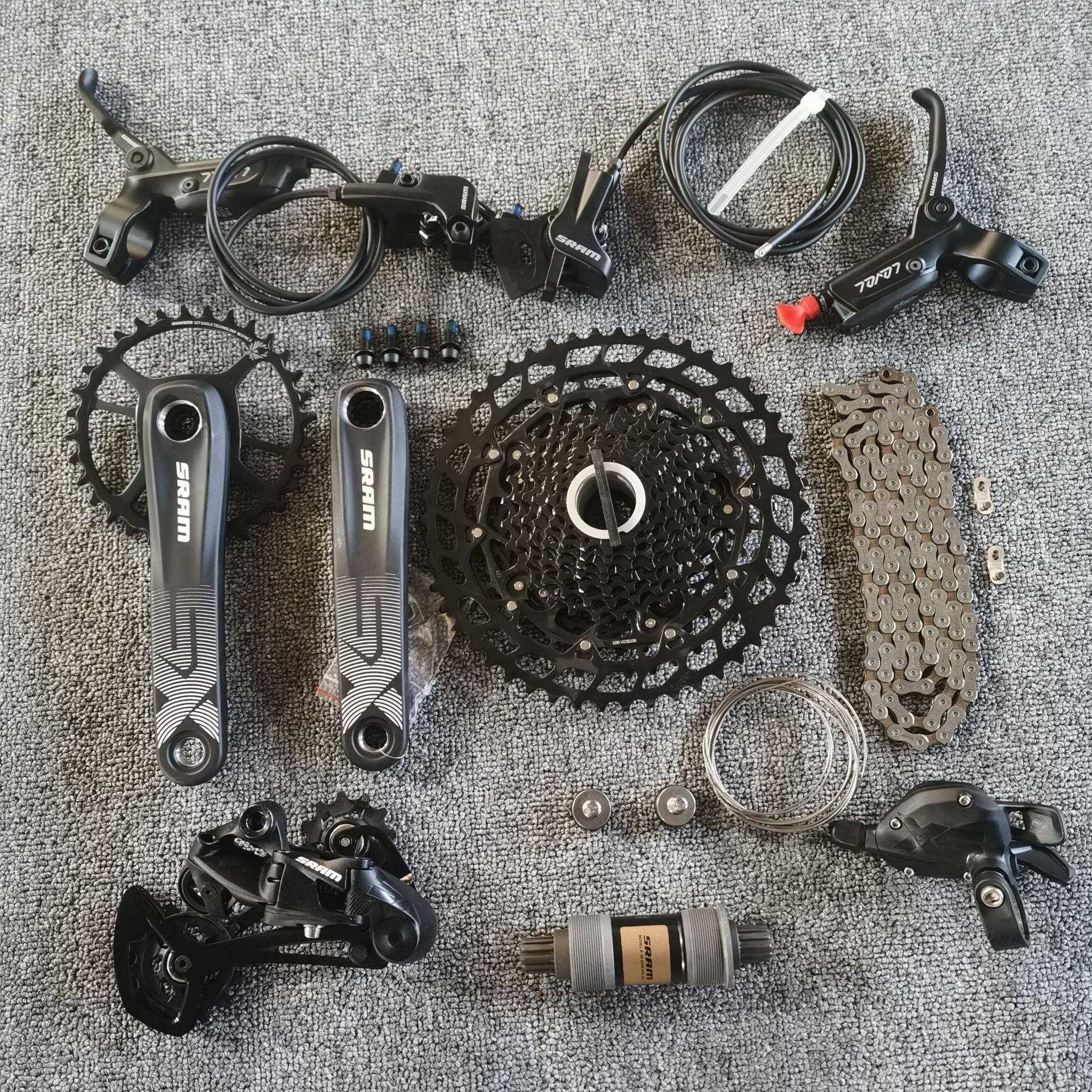 速联 SX 1*12速山地变速套件指拨后拨 LEVEL油碟 M6100同级别图片