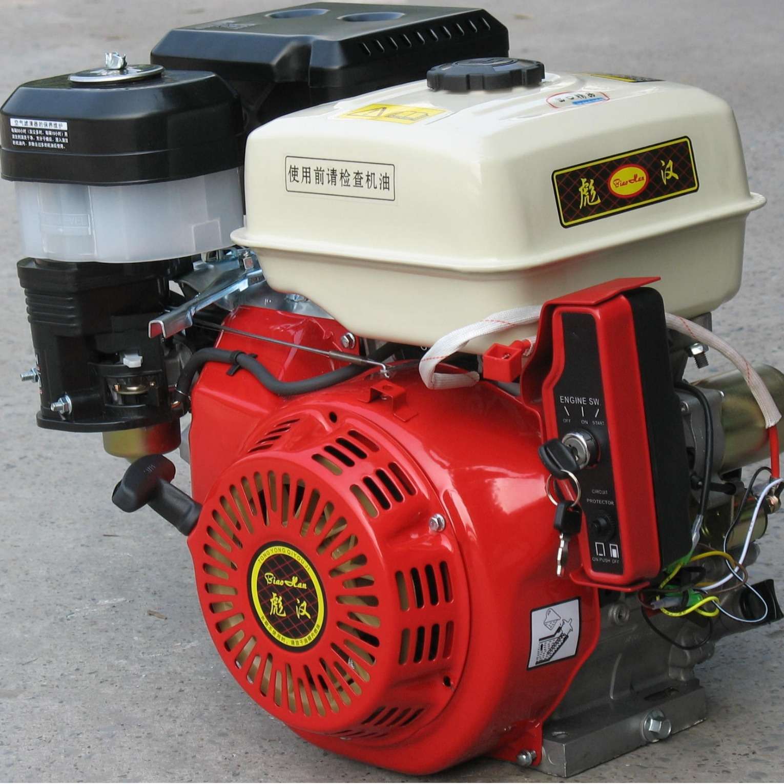 排量500cc 功率20P马力的单缸汽油机-重庆194F./194FD汽油机厂