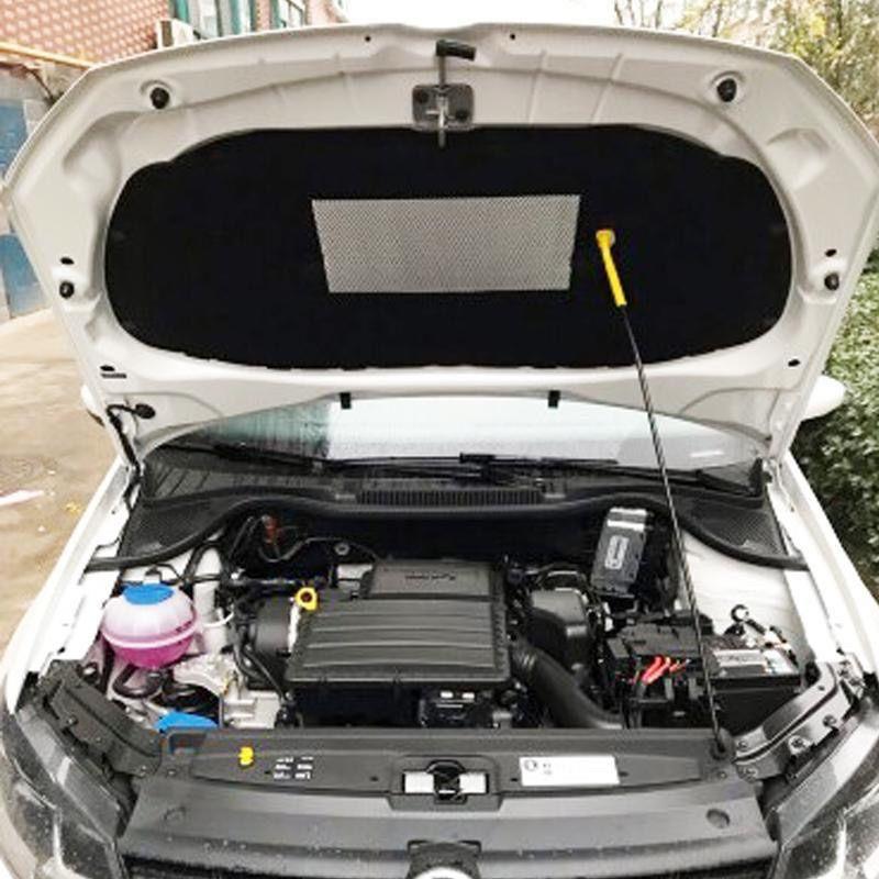 适用大众02-20款新波罗POLO盖隔音棉发动机盖隔热棉老POLO吸音棉