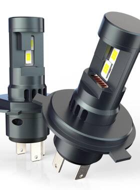 直插式LED大灯汽车LED一体式车灯H4/H7/H11/9005无损安装改装大灯