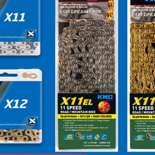 桂盟KMC X6/7/8/9/10/11/12速骑行装备公路山地自行车链条魔术扣