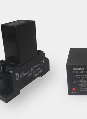 导轨式H3FD-X05SN直流控直流H3F-205SN同G3F 5-24VDC固态继电器