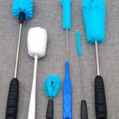 保温杯刷奶瓶清洁刷家务边角刷套装 吸管试管清洗水杯海绵厂家直供