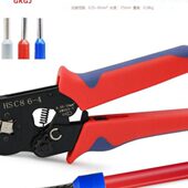 6平方冷棘轮式 4管型端子专用压线钳VE端子0.25 压接钳 国开HSC8