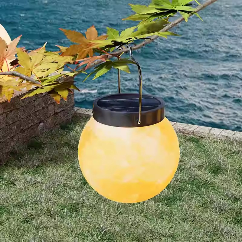 太阳能户外灯月亮灯n氛围挂灯花园太阳能灯月球灯庭院灯阳台露营