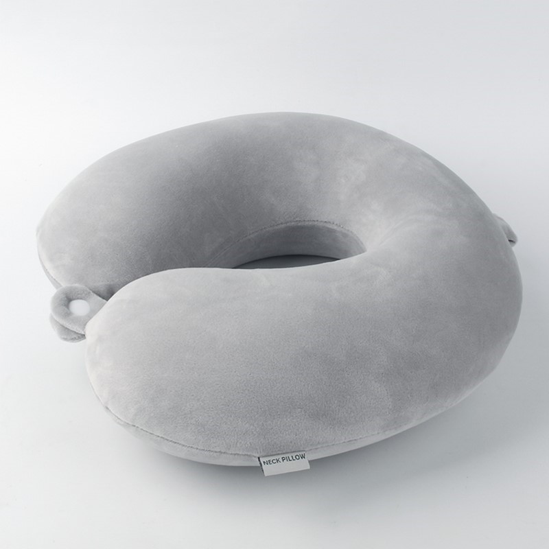 u型头枕颈部靠枕回弹记忆棉可拆洗成学生午睡枕S头便携旅行飞机枕