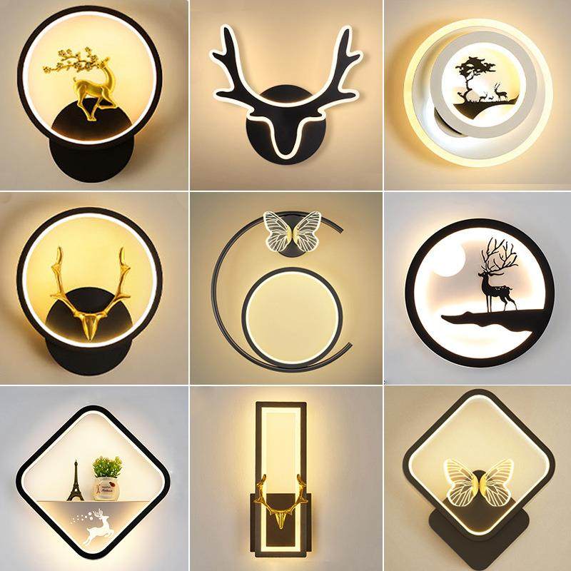 鹿壁灯卧室床头灯2022新款 主卧轻奢网红楼道长条鹿角儿童房壁灯,机械设备,其他机械设备,淘宝优惠券,粉丝福利购,淘宝优惠卷