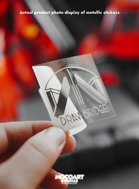 死亡搁浅2 金属贴纸吊桥drawbridge标志 DS2游戏电脑机箱细节装饰