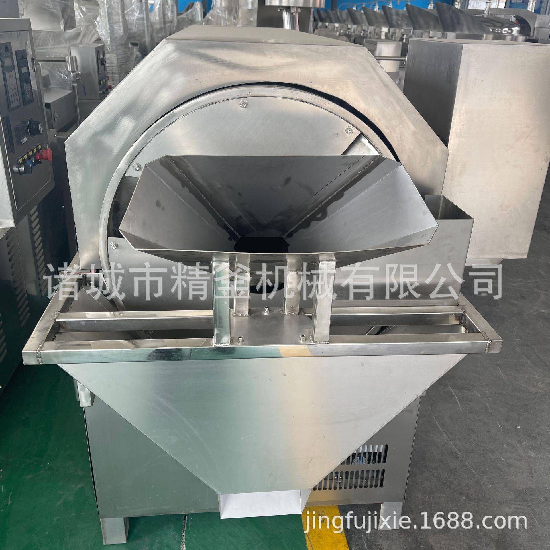 圆筒锅设备不锈钢滚筒面全OGA炒自动滚炒筒食机品炒货机