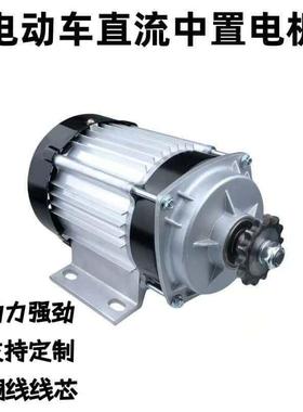 高置性能无中电机314|600W刷8伏4铜线圈适合改装电动三轮车