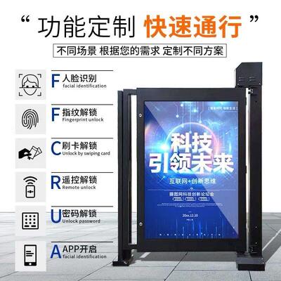 广告门小门无刷自动别墅