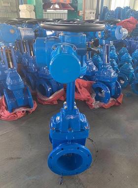 电动明杆闸阀软密封闸阀球784墨铸铁津材质工天Z941X-厂0/116Q