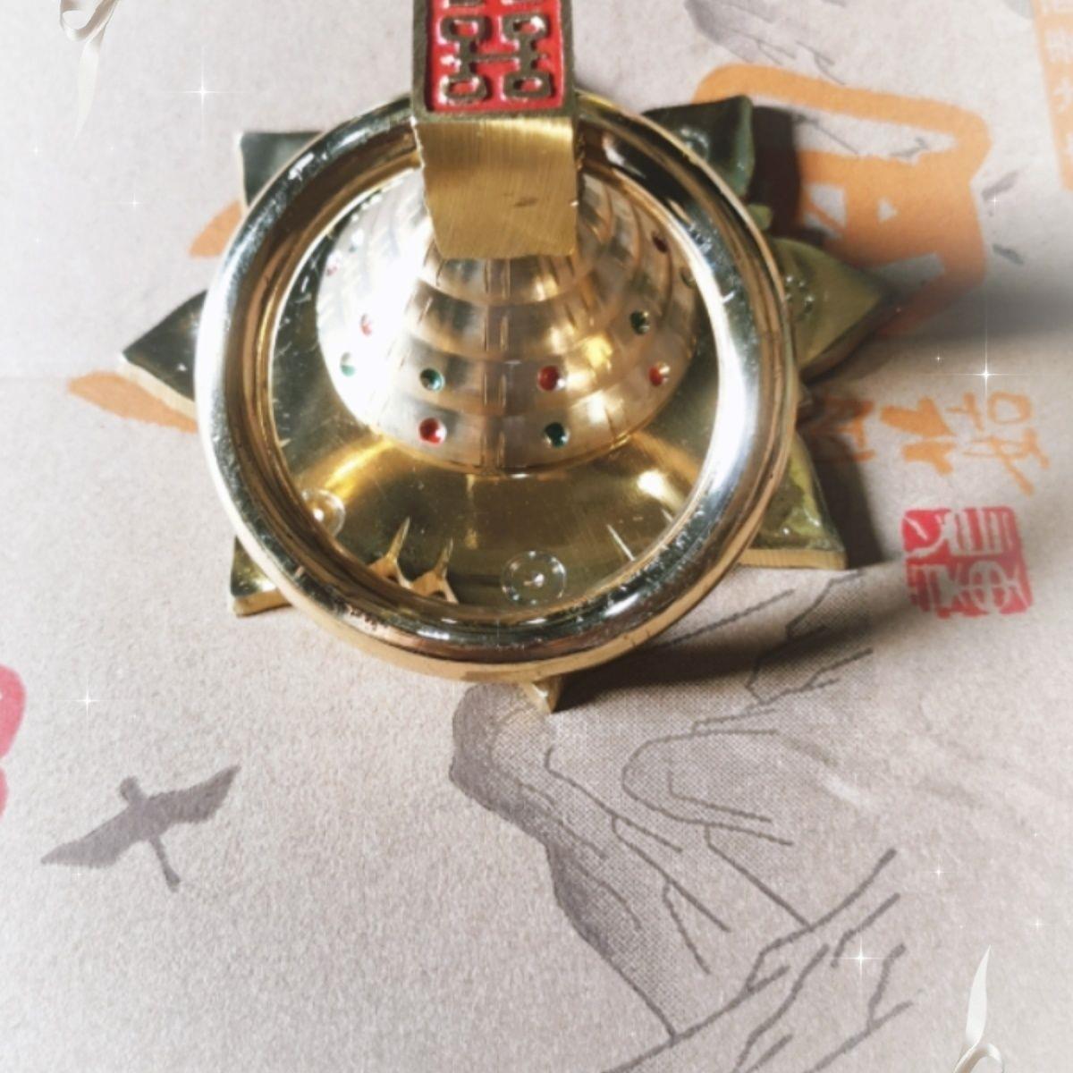 复古纯铜新中式异形大门