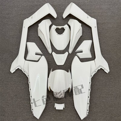 适用AE4se电动机车全套烤漆外壳宽体机甲改装N车壳配件颜色贴花可