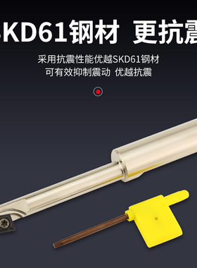 数控反向沉头刀直k柄反锪面铣刀杆180倒拉反拉沉头倒角反刮刀杆