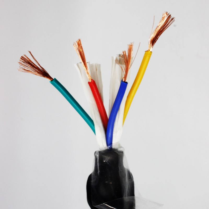 宝盛电缆线RVV2 i3 4 5芯0.5 0.75 1KVV1.5 2.5平方控制软硬护套