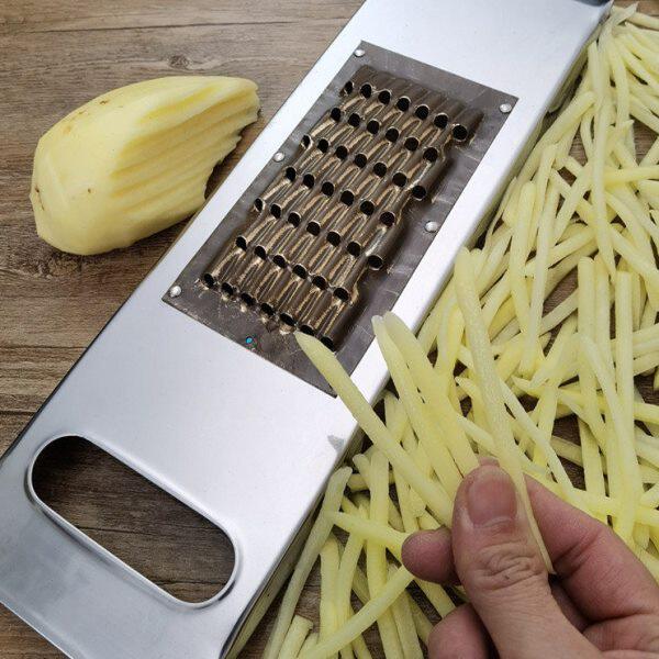 华诚不锈钢插丝板萝卜丝刨丝器洋芋擦擦工具老式铜刨菜刨子插丝器