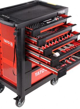 易尔拓汽修工具车高档211件套7抽屉工具车组套  YT-55290