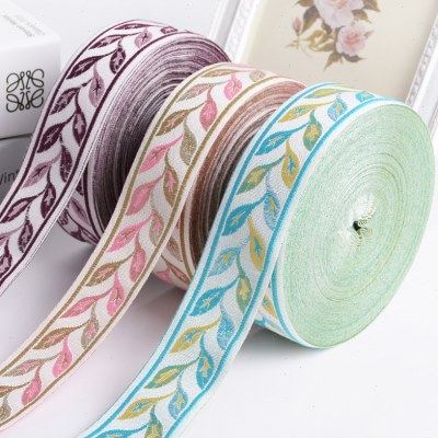 窗帘花边宽3.5cm提花桌布拼接抱枕辅料沙发 靠垫抱枕床品装饰4R33,居家布艺,花边/蕾丝,淘宝优惠券,粉丝福利购,淘宝优惠卷