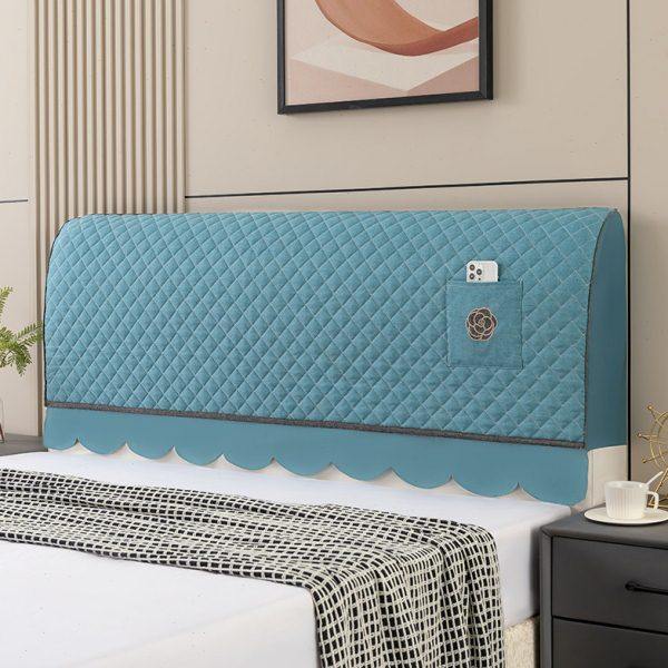 2023新款高档加厚床头套罩软包床头罩保护罩萬能通用床头靠背套罩,居家布艺,床头罩,淘宝优惠券,粉丝福利购,淘宝优惠卷