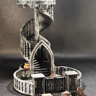 古堡骰子塔颜色大小可定制桌游跑团城堡骰盅龙与地下城克苏鲁复古