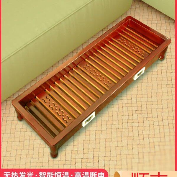 实木烤脚取暖器家用湖南烤火箱冬季长方形电火桶柜暖脚烘脚神器32