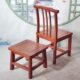 花梨木刺猬紫檀木小矮凳家用红木小方凳儿童靠背椅实木小椅子凳子